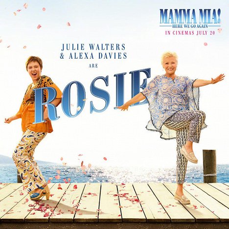 Alexa Davies, Julie Walters - Mamma Mia! Here We Go Again - Werbefoto
