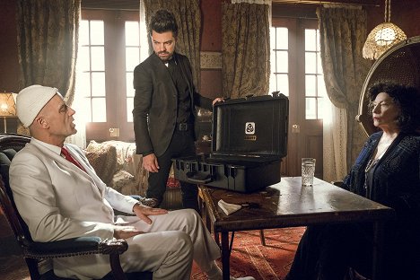 Pip Torrens, Dominic Cooper - Preacher - Hilter - Film