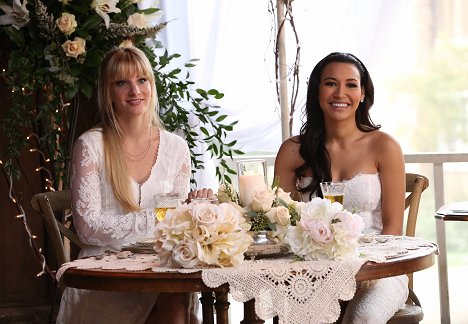 Heather Morris, Naya Rivera - Glee - A Wedding - Photos