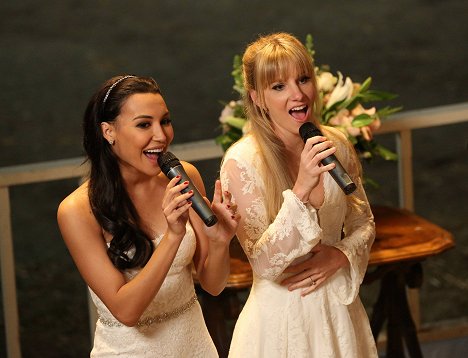 Naya Rivera, Heather Morris - Glee - Sztárok leszünk! - A Wedding - Filmfotók