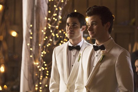 Darren Criss, Chris Colfer - Glee - Eine Hochzeit - Filmfotos