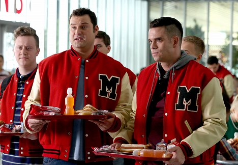 Max Adler, Mark Salling - Glee - 2009 - De la película