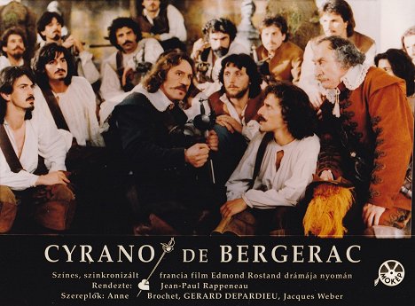 Gérard Depardieu, Pierre Maguelon - Cyrano de Bergerac - Cartes de lobby