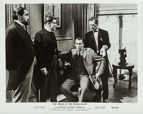 Francis De Wolff, André Morell, Christopher Lee, Peter Cushing - Baskervillen koira - Mainoskuvat