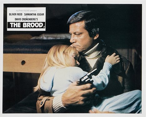 Cindy Hinds, Oliver Reed - The Brood - Lobby Cards