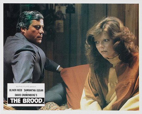 Oliver Reed, Samantha Eggar - The Brood - Lobby Cards