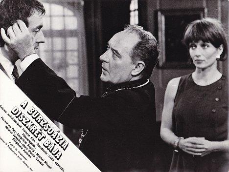 Jean-Pierre Cassel, Julien Bertheau, Stéphane Audran - The Discreet Charm of the Bourgeoisie - Lobby Cards