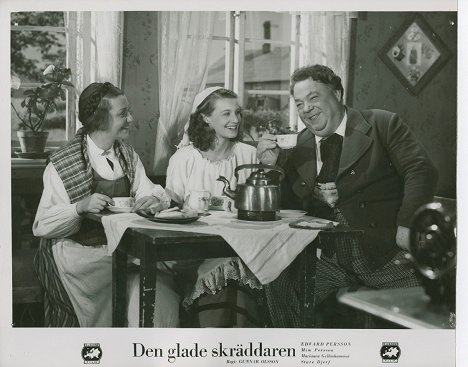 Mim Ekelund, Marianne Gyllenhammar, Edvard Persson - The Happy Tailor - Lobby Cards