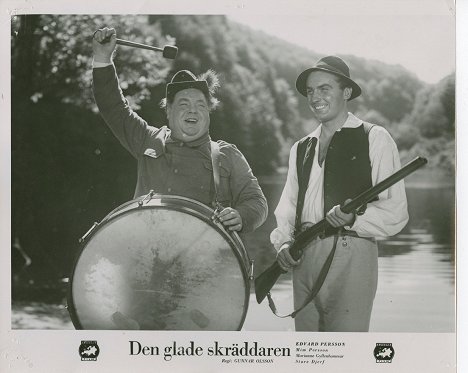 Edvard Persson, Sture Djerf - The Happy Tailor - Lobby Cards