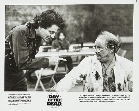 Joseph Pilato, Richard Liberty - Day of the Dead - Lobby Cards