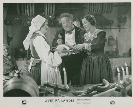 Lilly Kjellström, Edvard Persson, Mim Ekelund - Life in the Country - Lobby Cards