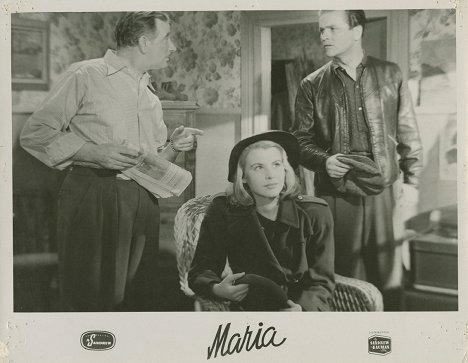 Elof Ahrle, Maj-Britt Nilsson, George Fant - Maria - Lobby Cards