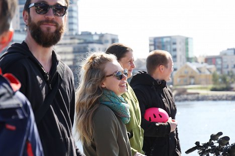 David Kozma, Anna-Riikka Rajanen, Minna Suuronen, Juha Pulli - Tarinanmetsästäjät - Joensuu - Tournage