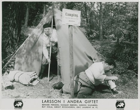 Gideon Wahlberg, Edvard Persson - Larsson i andra giftet - Fotosky