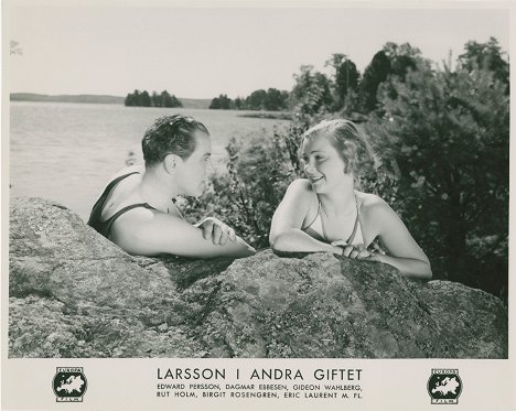 Eric Laurent, Birgit Rosengren - Larsson i andra giftet - Fotosky