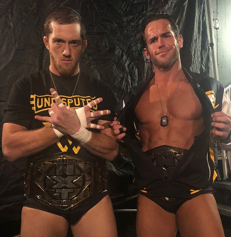 Kyle Greenwood, Chris Lindsey - NXT TakeOver: Brooklyn IV - Kuvat kuvauksista