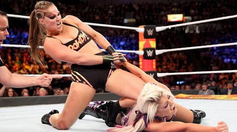 Ronda Rousey, Lexi Kaufman - WWE SummerSlam - Filmfotos