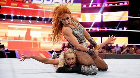 Leah Van Dale, Rebecca Quin - WWE SummerSlam - Photos