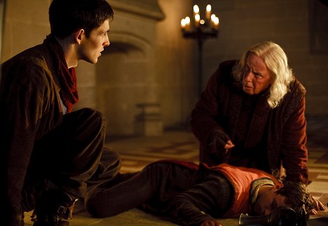 Colin Morgan, Richard Wilson - Merlin - The Crystal Cave - Photos