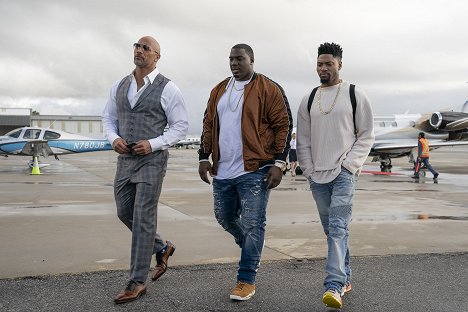 Dwayne Johnson, Donovan W. Carter, London Brown - Ballers - This Is Not Our World - Photos