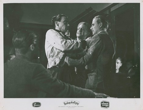 Sven Magnusson, Rune Halvarsson, Hasse Ekman - A Day Will Dawn - Lobby Cards