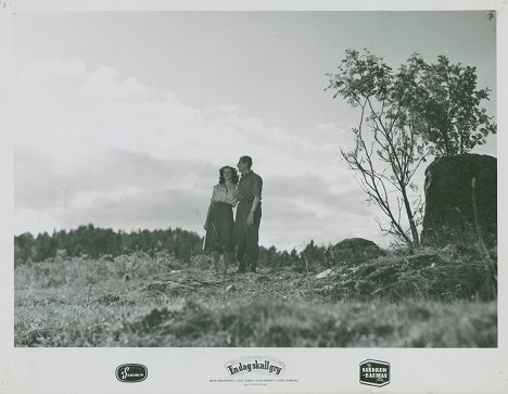 Elsie Albiin, Edvin Adolphson - A Day Will Dawn - Lobby Cards