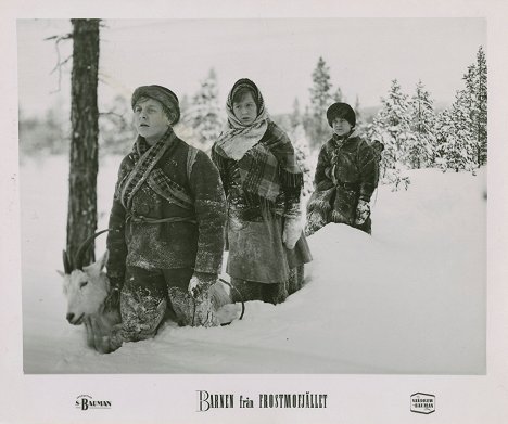 Hans Lindgren, Siv Hansson, Anders Nyström - Barnen från Frostmofjället - Vitrinfotók