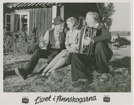 Henning Ohlsson, Ulla Dane, Carl Jularbo - Livet i Finnskogarna - Lobby karty