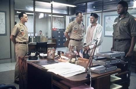 Bruno Kirby, J. T. Walsh, Robin Williams, Forest Whitaker - Good Morning, Vietnam - Filmfotos