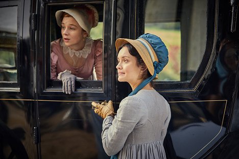 Claudia Jessie, Olivia Cooke - Vanity Fair - Miss Sharp in the Presence of the Enemy - Photos