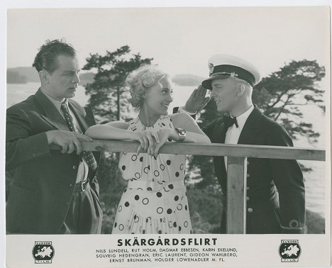 Eric Laurent, Karin Ekelund, Olle Törnquist - Skärgårdsflirt - Cartes de lobby