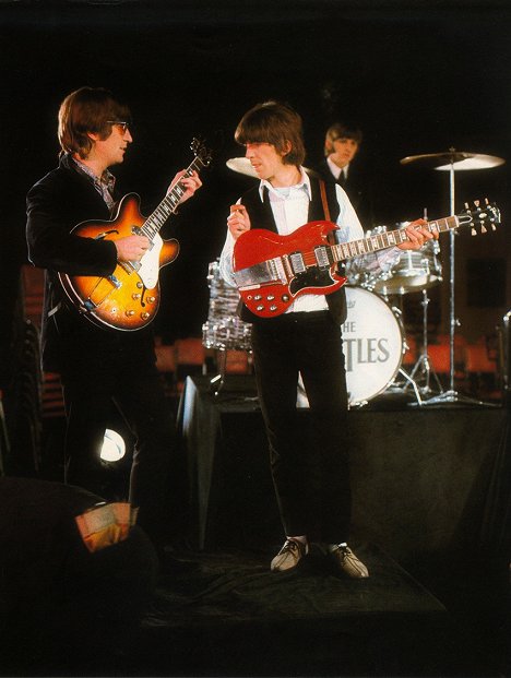John Lennon, George Harrison, Ringo Starr - The Beatles: Rain (The Ed Sullivan Show Version) - Filmfotos