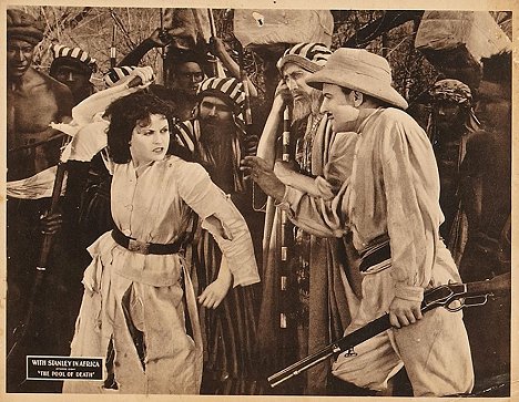 Louise Lorraine, George Walsh - With Stanley In Africa - Lobby Cards