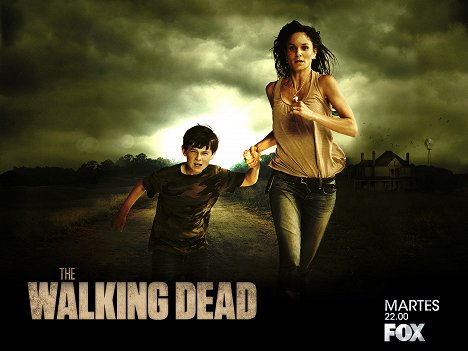 Chandler Riggs, Sarah Wayne Callies - Walking Dead - Season 2 - Mainoskuvat