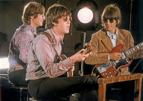 John Lennon, Paul McCartney, George Harrison - The Beatles: Paperback Writer (The Ed Sullivan Show Version) - Z filmu