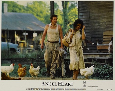 Mickey Rourke, Lisa Bonet - Angel Heart - Lobbykarten
