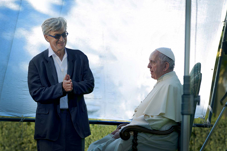Wim Wenders, Pope Francis - Le Pape François - Un homme de parole - Van de set