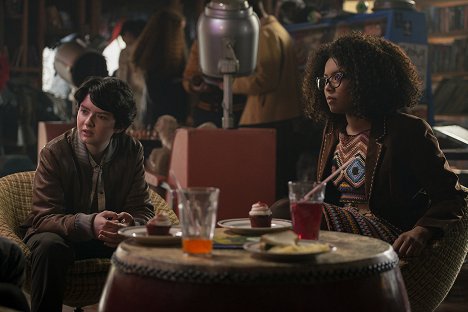 Lachlan Watson, Jaz Sinclair - Chilling Adventures of Sabrina - Chapter Four: Witch Academy - Photos