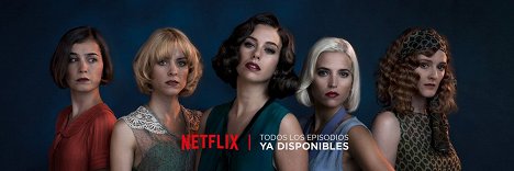 Nadia de Santiago, Magie Civantos, Blanca Suárez, Ana Fernández, Ana Polvorosa - Die Telefonistinnen - Season 3 - Werbefoto