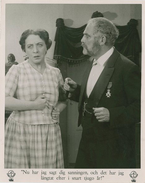 Pauline Brunius, Victor Sjöström - Vater und Sohn - Lobbykarten