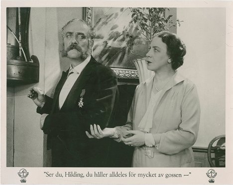 Victor Sjöström, Pauline Brunius - Father and Son - Lobby Cards