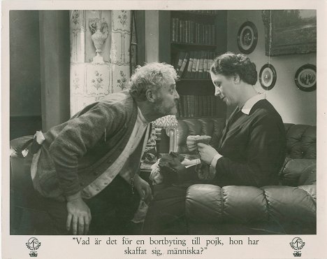 Victor Sjöström, Pauline Brunius - Father and Son - Lobby Cards