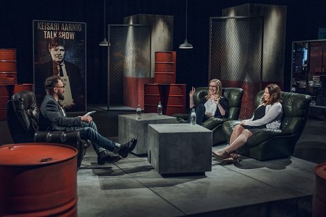 Riku Rantala, Minna Passi, Susanna Reinboth - Keisari Aarnio Talk Show - Photos