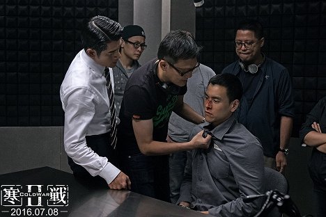Aaron Kwok, Sunny Luk, Eddie Peng, Lok-Man Leung - Cold War II - Del rodaje