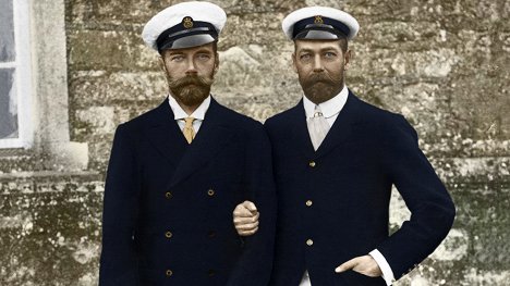 Nicholas II of Russia, V. György brit király - Apokalypse erster Weltkrieg - Wut und Resignation - Filmfotos