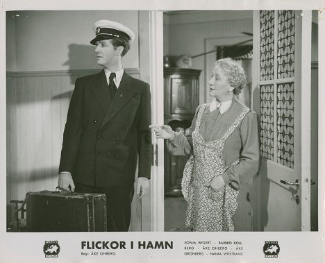 Åke Ohberg, Naima Wifstrand - Flickor i hamn - Lobby Cards