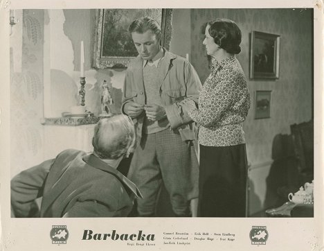 Gösta Cederlund, Sven Lindberg, Manetta Ryberg - Barbacka - Cartões lobby