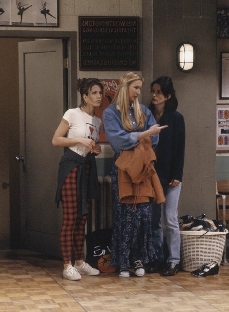 Jennifer Aniston, Lisa Kudrow, Courteney Cox - Amigos - El de la Monica falsa - De la película