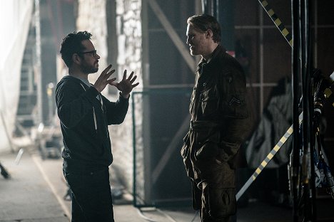 J.J. Abrams, Wyatt Russell - Overlord - Tournage