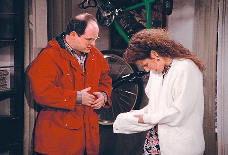 Jason Alexander, Julia Louis-Dreyfus - Seinfeld - Der rote Fleck - Filmfotos